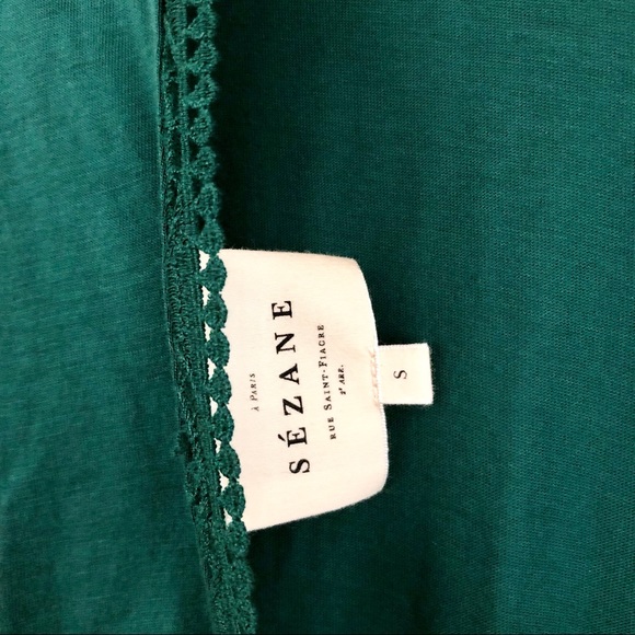 {Sezane} Lucille Backless Lace Midi Dress - Picture 9 of 10